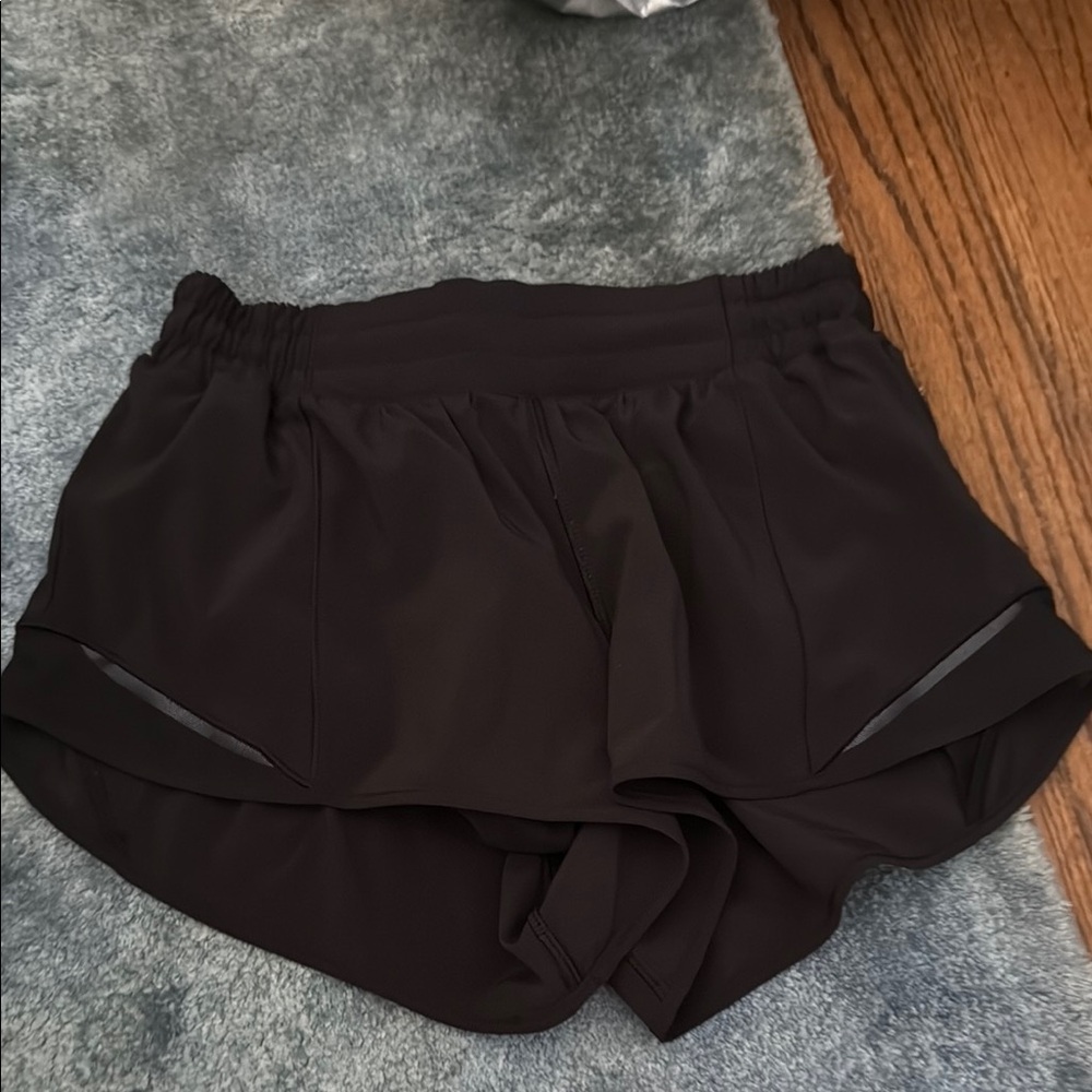 Women's Black Athletic Shorts